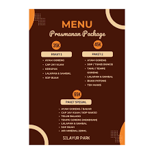 Silayur Park Menu | niagatour