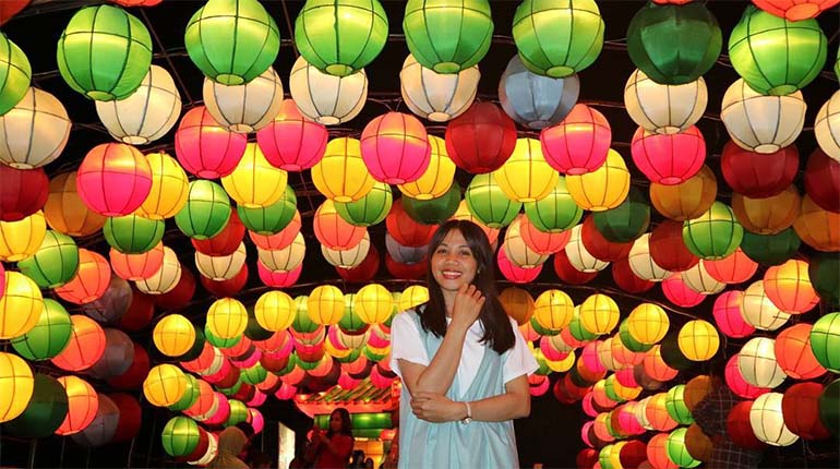 Taman Pelangi Monjali, Wisata Malam dengan Berbagai Macam Lampion yang Berwarna- Warni